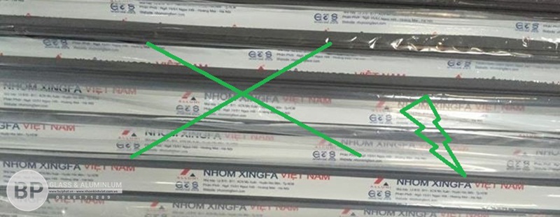 tem nhôm KHÔNG rõ nguồn gốc xuất xứ chủng loại